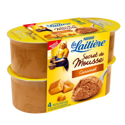 secret de mousse caramel la laitière