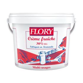 Crème fraîche épaisse 30%MG - Seau de 5L - Flory