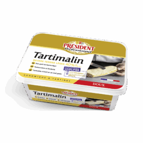 Beurre tartinable doux - 1kg - Tartimalin de Président Professionnel