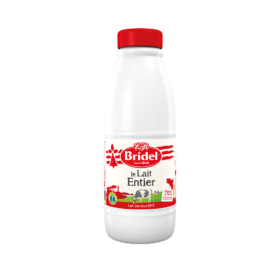 Lait Demi-Écrémé UHT, Bouteille 50 cL ou 1L