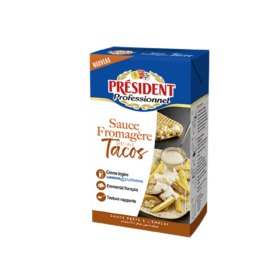 Brique sauce fromagère tacos