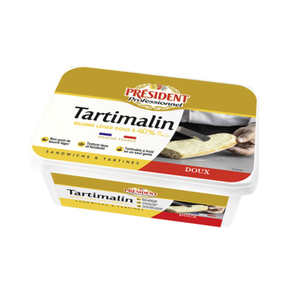 lactalisfoodservice-beurre-president-professionnel-tartimalin-beurre-leger-doux-40mg-barquette-1kg