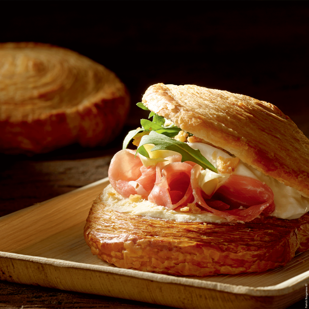 Recette Bun'n Roll Articroq Cochon Burrata Lactalis Foodservice