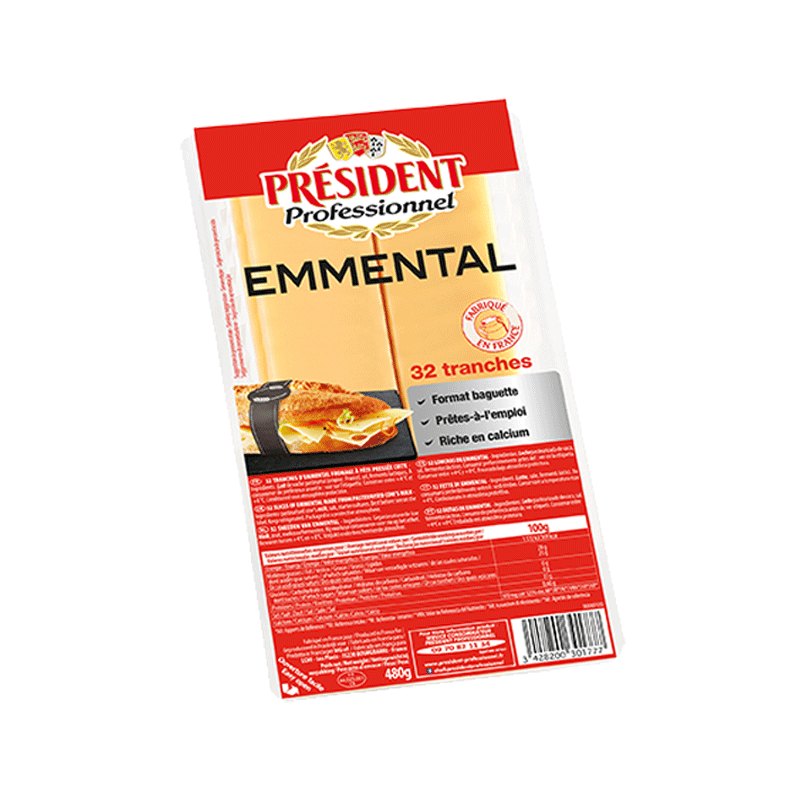 lactalisfoodservice-fromagesolutions-president-professionnel-tranches-emmental-32x15g