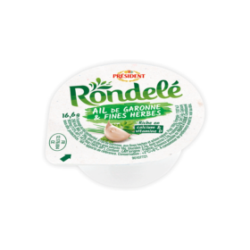 lactalisfoodservice-fromagesportions-molles-president-rondele-ail-de-garonne-et-fines-herbes-166g