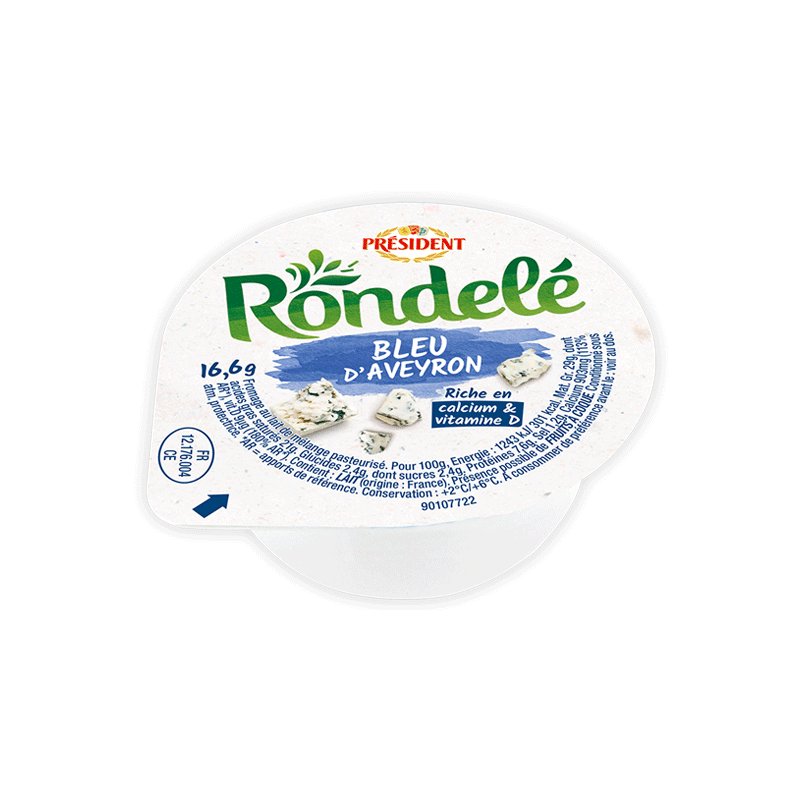 lactalisfoodservice-fromagesportions-molles-president-rondele-bleu-d-aveyron-166g