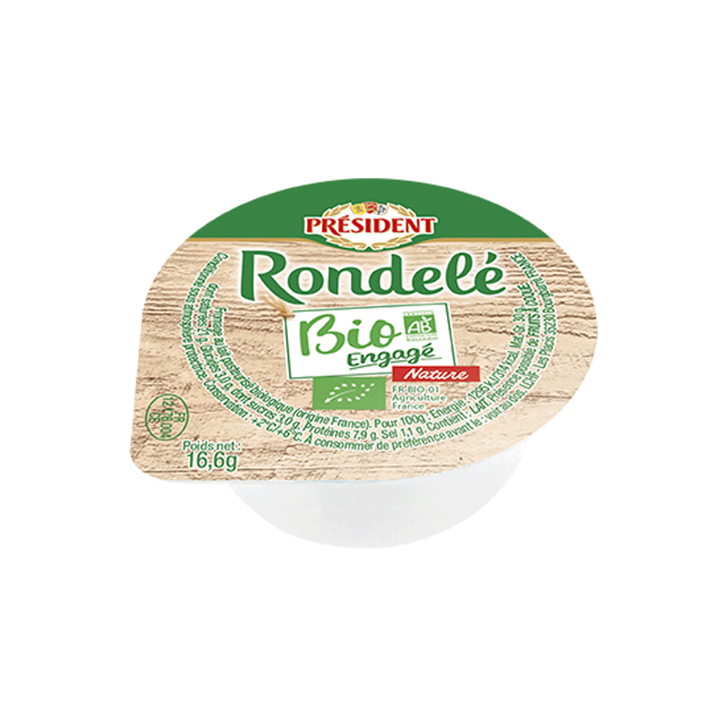 lactalisfoodservice-fromagesportions-molles-president-rondele-nature-bio-166g