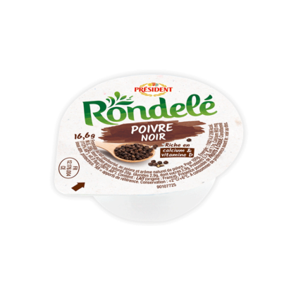 lactalisfoodservice-fromagesportions-molles-president-rondele-poivre-noir-166g