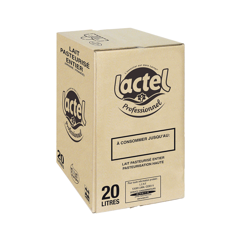 Lait Entier Pasteurisé Outre 20L Lactalis Foodservice