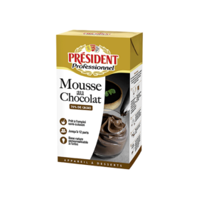 Appareil à Mousse au Chocolat - Brique de 1L - Président Professionnel