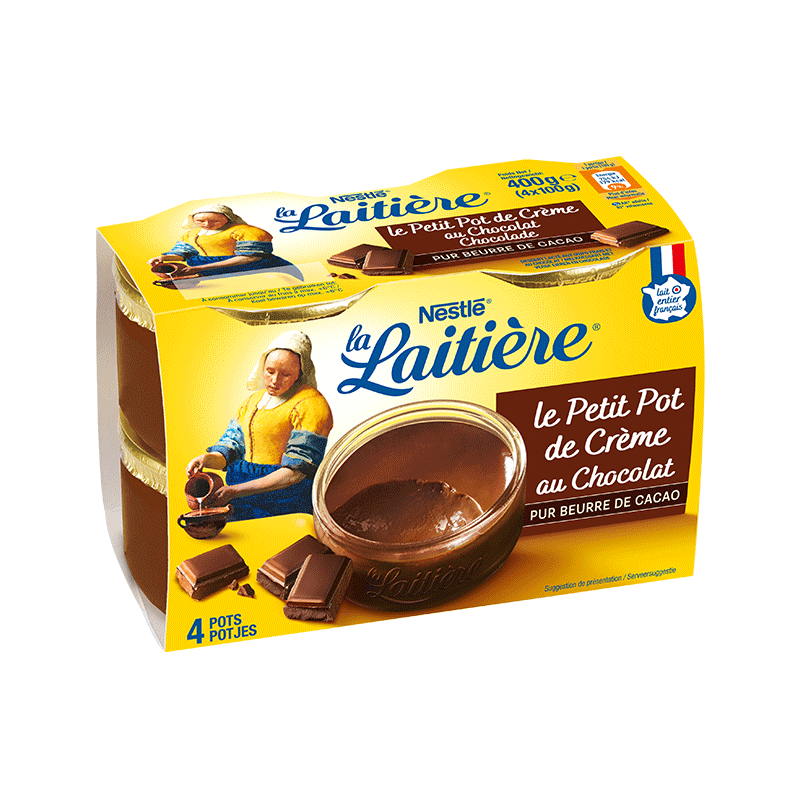 Petit Pot de Crème Chocolat, Pot 100gr