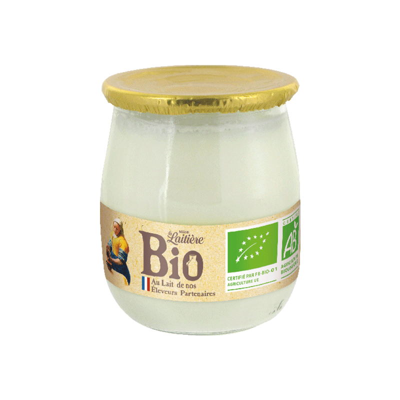 lactalisfoodservice-ultrafraisyaourt-la-laitiere-bio-yaourt-pot-de-verre-nature-4x120g