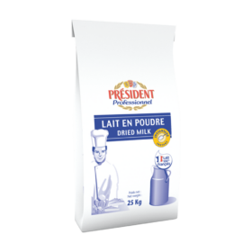 Sac poudre de lait 25kg Lactel Professionnel