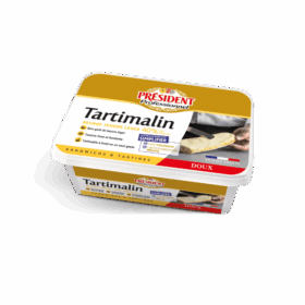 Beurre tartinable doux - 1kg - Tartimalin de Président Professionnel