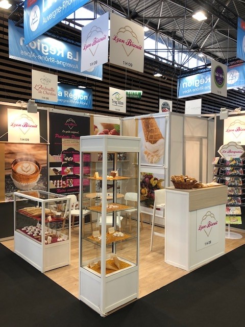 stand lyon biscuit au SIRHA, 2022