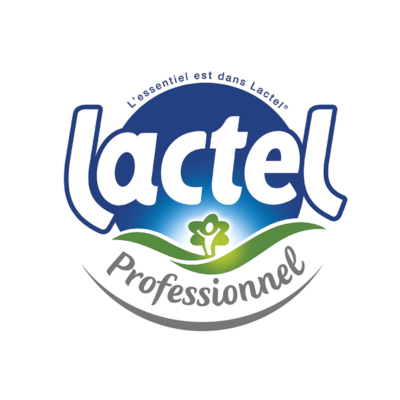 logo lactel professionnel, février 2023
