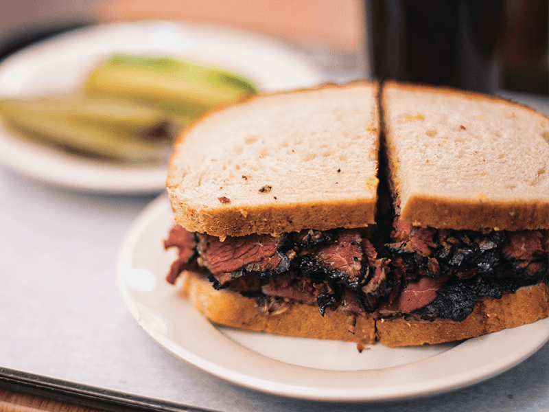 Sandwich pastrami