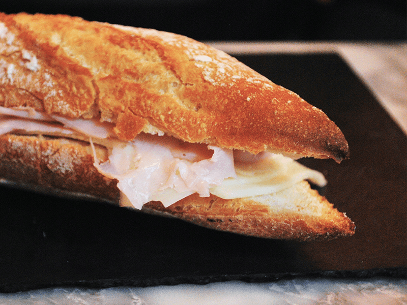 Sandwich jambon-beurre