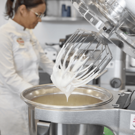 Foisonnement de la crème