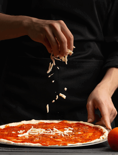 Taglio Napoli fromage à pizza en brin